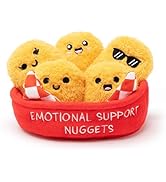 Emotional Support Nuggets by Relatable, Easter Plush Cuddly Stuffed Animals and Toys, Cute Easter...