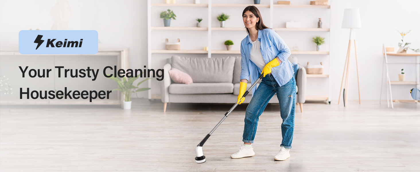 electric spin scrubber cepillo para limpiar baños shower cleaner brush tub scrubber