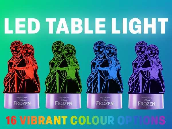 Get Trend Frozen LED Table Light with Remote Control