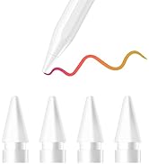 GOOJODOQ GD13 Replacement Tips for Apple Pencil 1st Generation and 2nd Generation 4 Pack-White