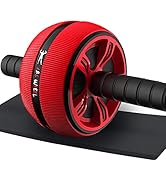 Bssay Ab Roller Wheel, Abs Workout Equipment for Abdominal &amp; Core Strength Training, Exercise Whe...