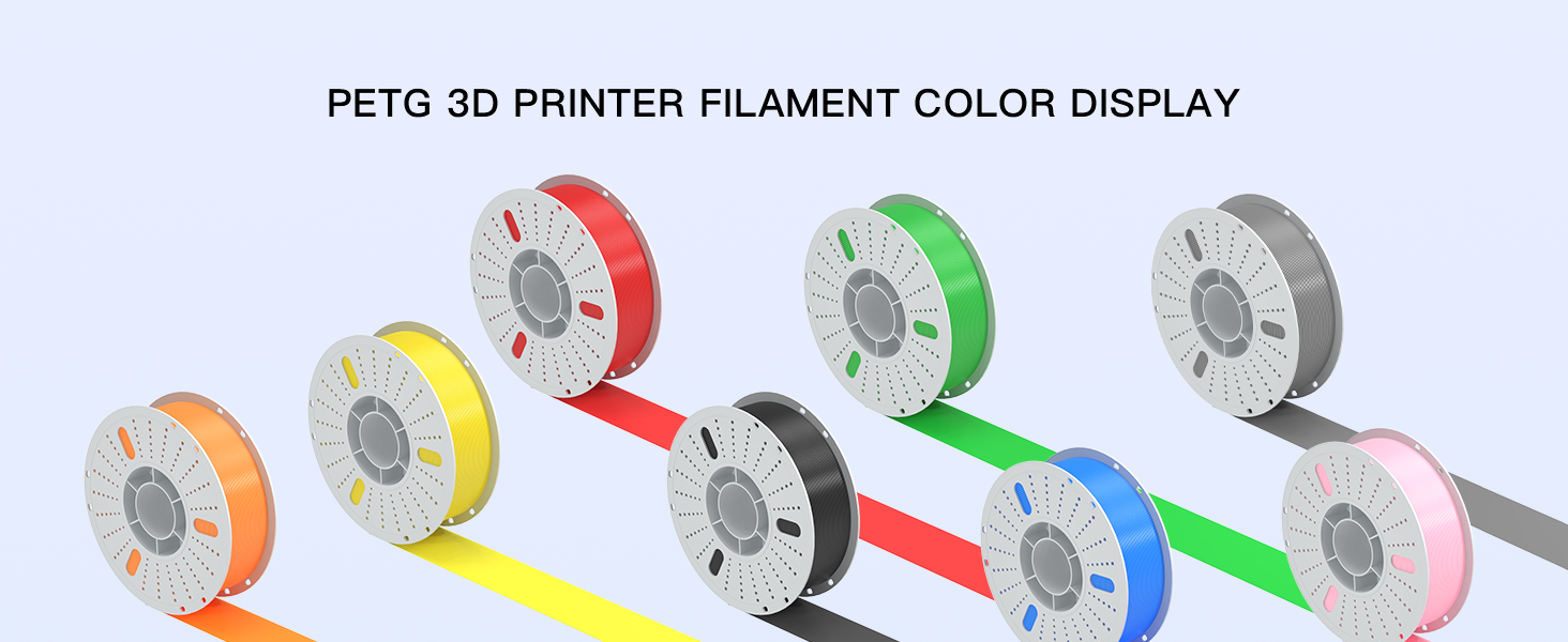 multicolor PETG filament