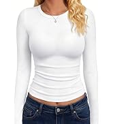 GAYHAY Long Sleeve Shirts for Women Tops Fitted Clothes Fall Fashion 2026 | Basic Tees, Girls Sch...