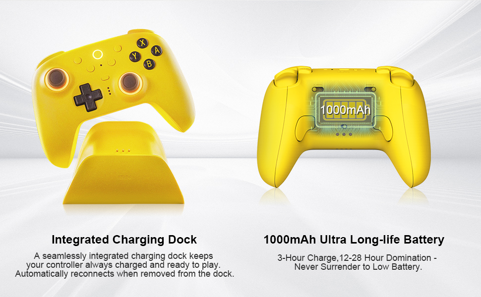8Bitdo Ultimate 2 Bluetooth Controller for Switch 2/Switch, Windows&amp;amp;PC,TMR Joysticks