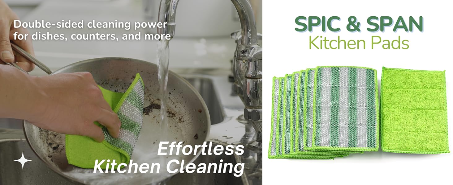 Kitchen rag cleaning dishes