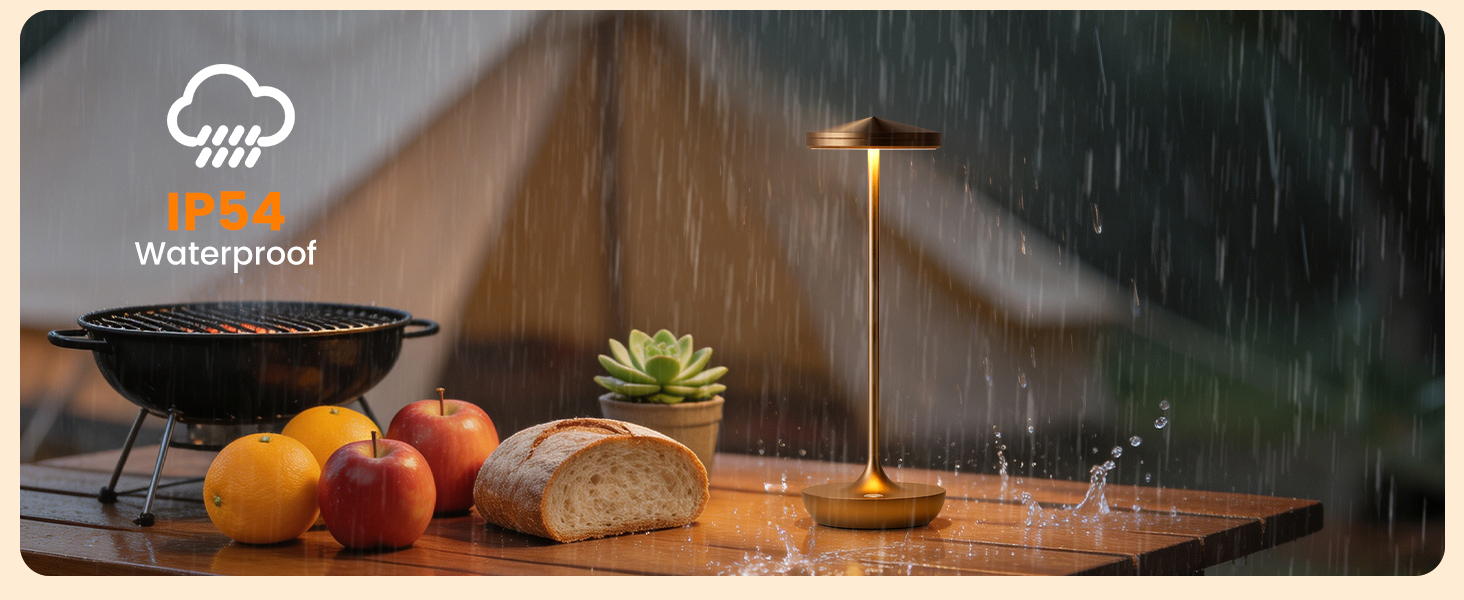 YIBEN LED Rechargeable portable Cordless Table Lamp