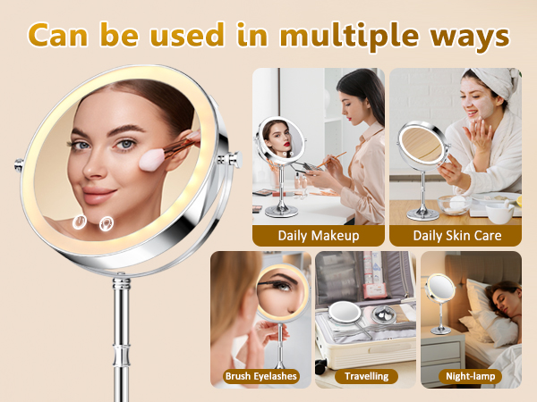 makeup mirror with lights