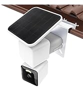 Gutter Mount Compatible with WYZE Solar Cam Pan, Rust-Proof Metal Outdoor Mounting Bracket for Wy...