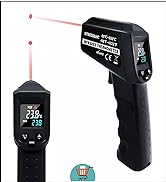 AHOSOUTLY Infrared Thermometer Temperature Gun -58?~ 1022? (-50? ~ 550?) Non-Contact Instant-Read...