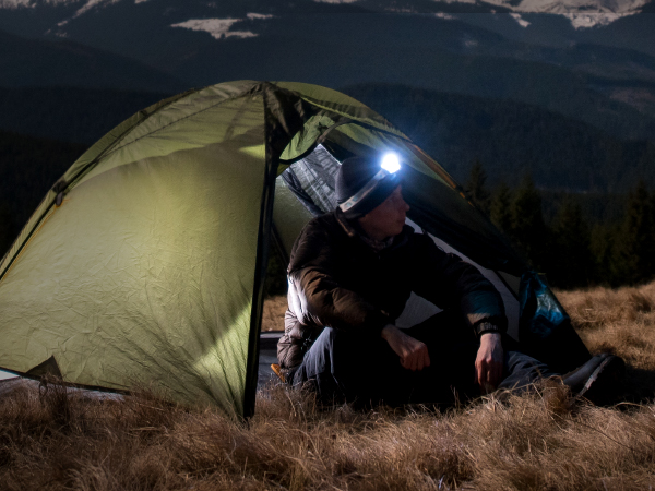 motion sensor headlamp