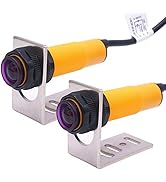 Taiss/ 1 Pair M18 Infrared Ray Through-Beam Reflection Optical Photoelectric Switch Sensor Three ...