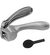 Garlic Press, Garlic Mincer Easy-squeeze Ergonomic Handle, Rust Proof, No Need To Peel, Professio...