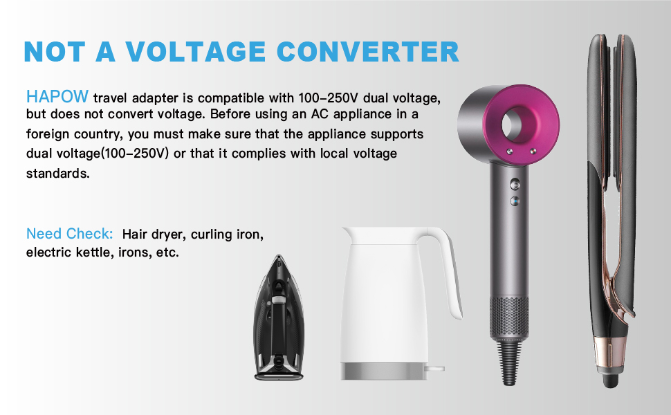 Not a Voltage Converter