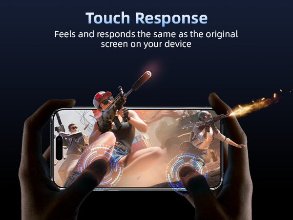 screen protector touch response