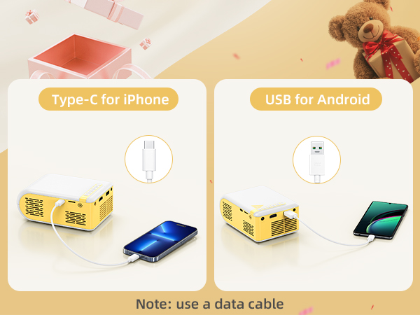 phone projector with wifi bluetooth