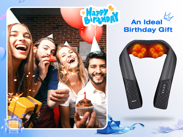 neck and shoulder massager with heat shiatsu neck and back massager shoulder massager