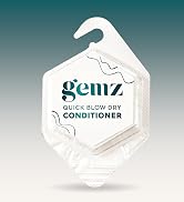 Gemz Hair Care Water-Activated Single-Dose Solid Quick Blow Dry, Conditioner, 5-count