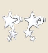 silver stud earrings