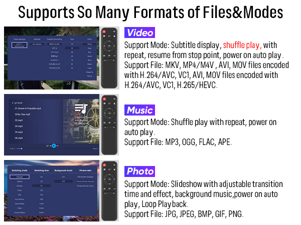 HDMI TV Media Player
