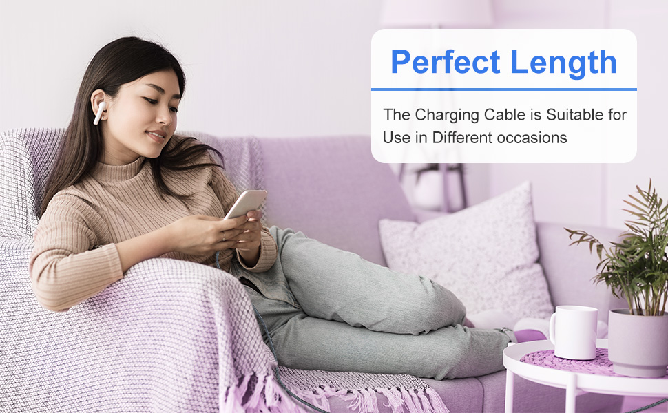 Extra Long iPhone Charging Cord