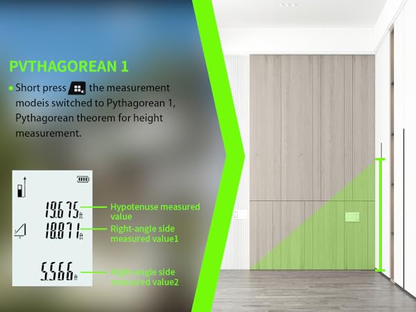 pvthagorean 1 measurement