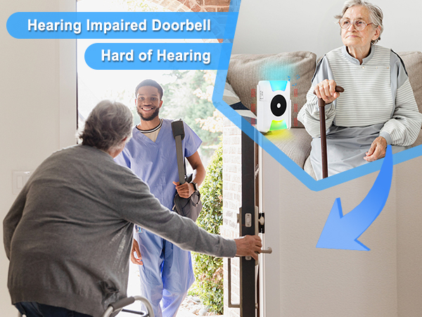 hearing impaired doorbell