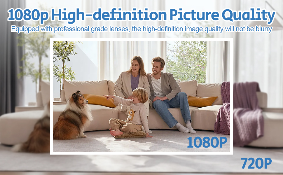 1080p High-definition Picture Quality