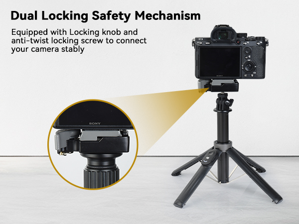 Dual Locking Safety Mechanism