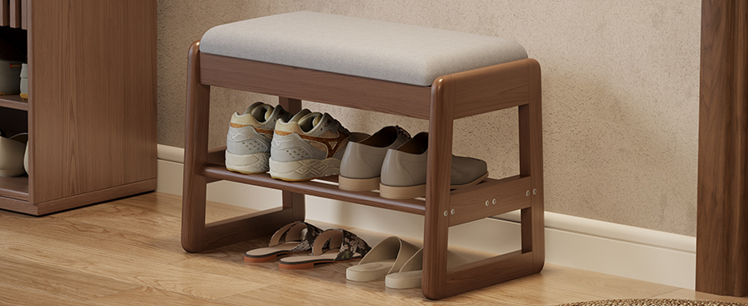 shoe rack bench