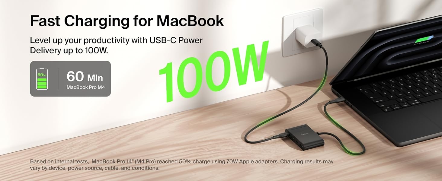 Belkin Connect USB-C to 4-Port USB-C Hub