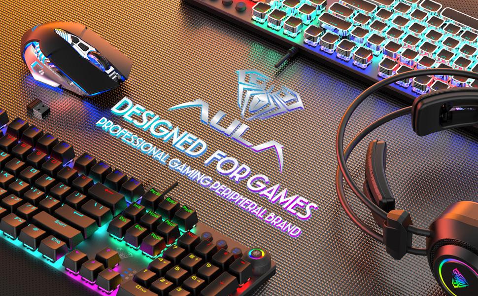 mechanical gaming keyboard wireless gaming mouse