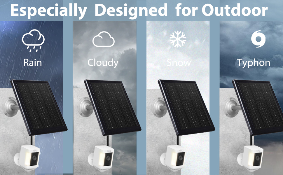 Solar Panel for Ring Camera