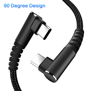 90 degre usb c cable 1ft