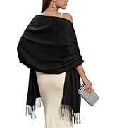 FURTALK Pashmina Shawls and Wraps for Evening Dress Women's Scarf Wedding Bride Bridesmaid Gifts ...