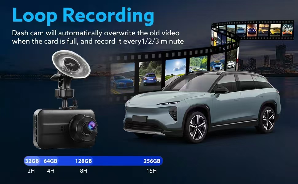 dash cam front and rear