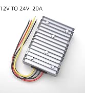 DC 12V Step Up to 24V Boost Converter 20A 480W DC Voltage Regulator Power Converter Waterproof Mo...