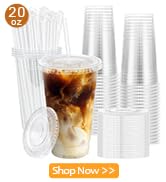 clear plastic cups with lids