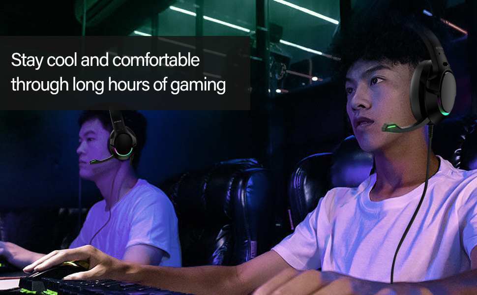 USB Gaming Headset with 7.1 Surround Sound 