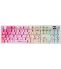 EPOMAKER QK108 Full Size Mechanical Keyboard with Screen & Knob, 8000mAh, Creamy&Thocky, Gasket, RGB...
