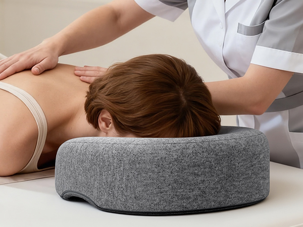 A-Pce Face Down Pillow Massage Headrest for Bed