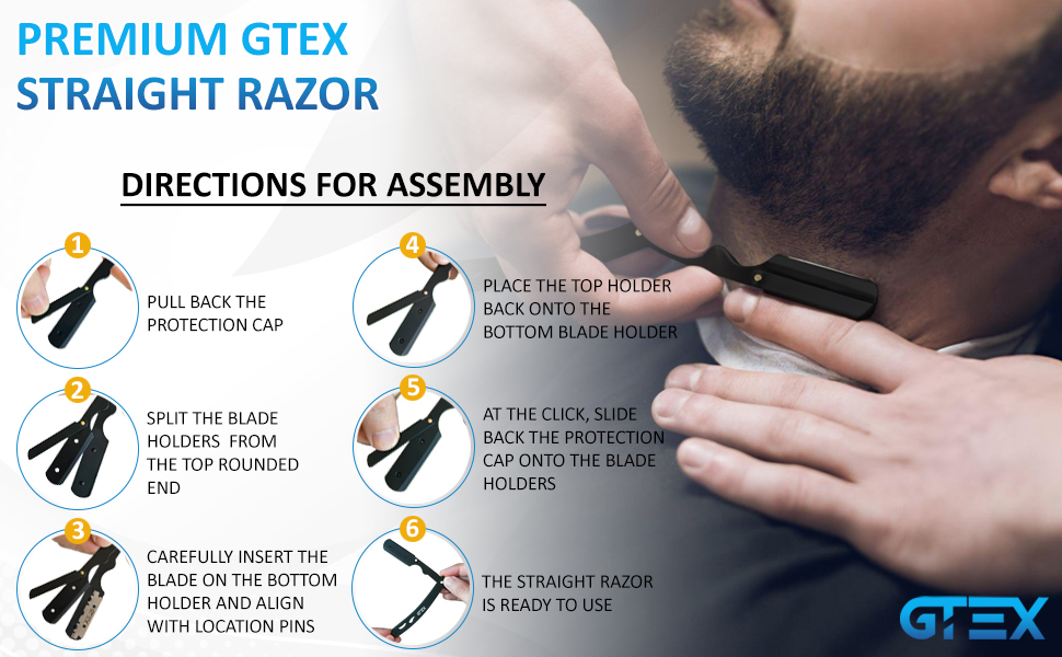 Straight Edge Razor Beard Razor