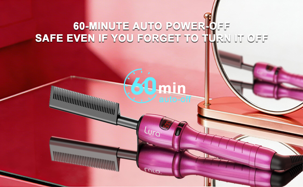 hair straightener comb