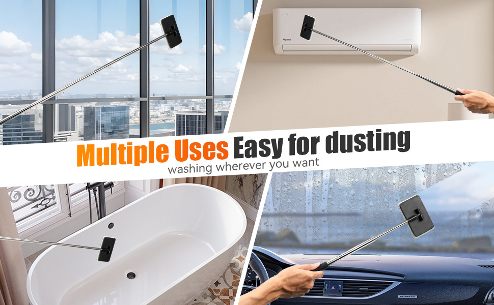 Windshield cleaning brush