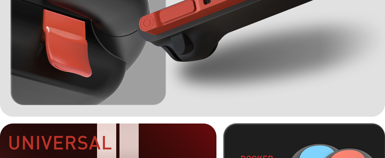 Steering Wheel for Nintendo Switch 2 JoyCons