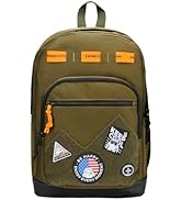 Swissdigital Design Big Student Laptop Backpack with Fun Personalized Patches For College Boy &amp; G...