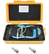 WSOLDMA Fiber Optic OTDR Launch Cable Box, FTTH Test Tool, OM2 Multimode, Dead Zone Eliminator