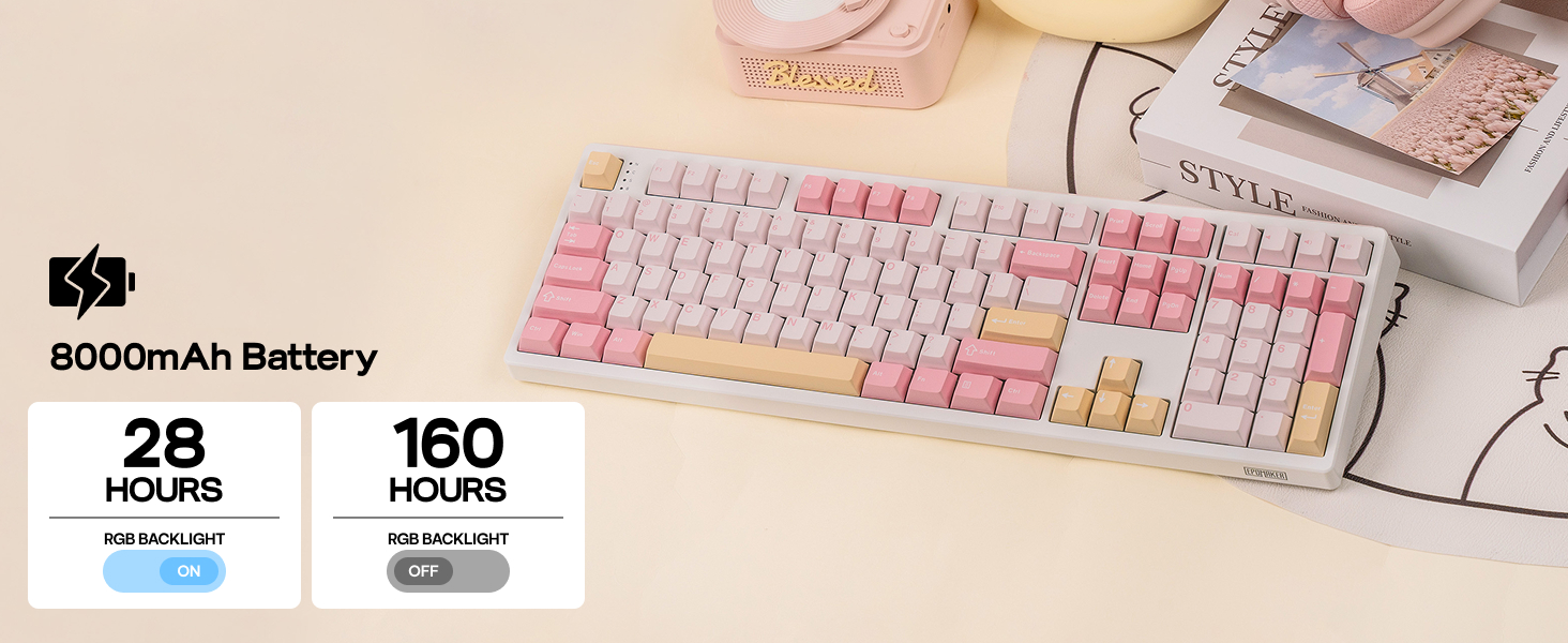 TH108 Wireless Gaming Keyboard