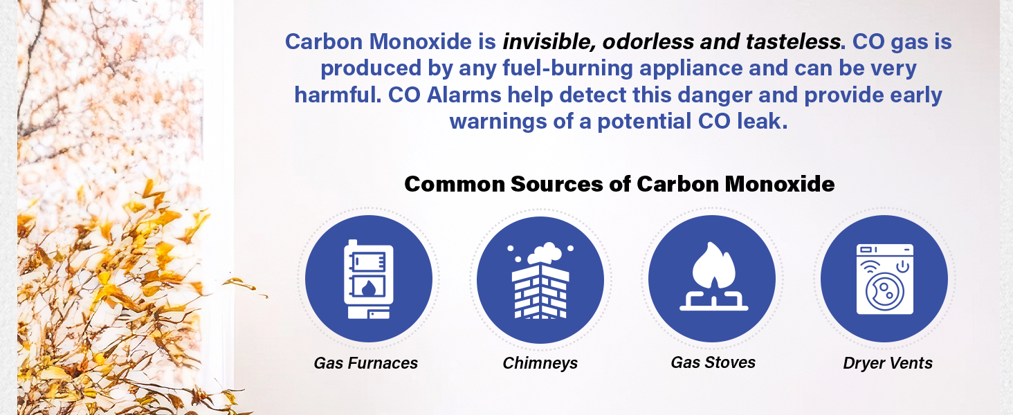 smoke detector carbon monoxide detector combo 10 year battery