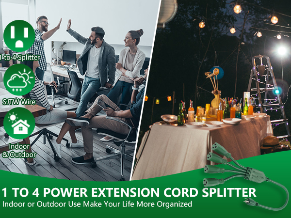 Extension Cord splitter 1