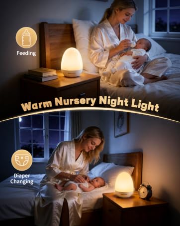 MediAcous Night Lights for Kids Room, Baby Night Light